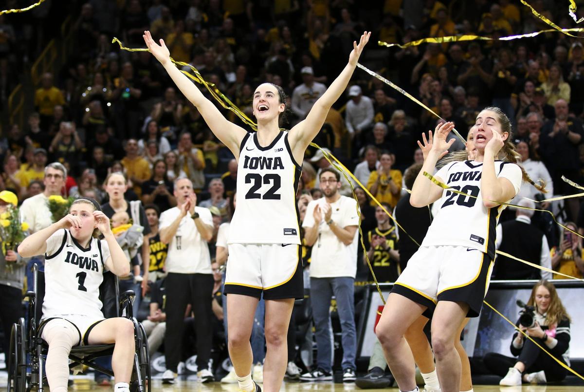 Caitlin Clark of Iowa Passes the Late Pete Maravich as the All-Time NCAA Division I Scorer With Her 3,668th Point