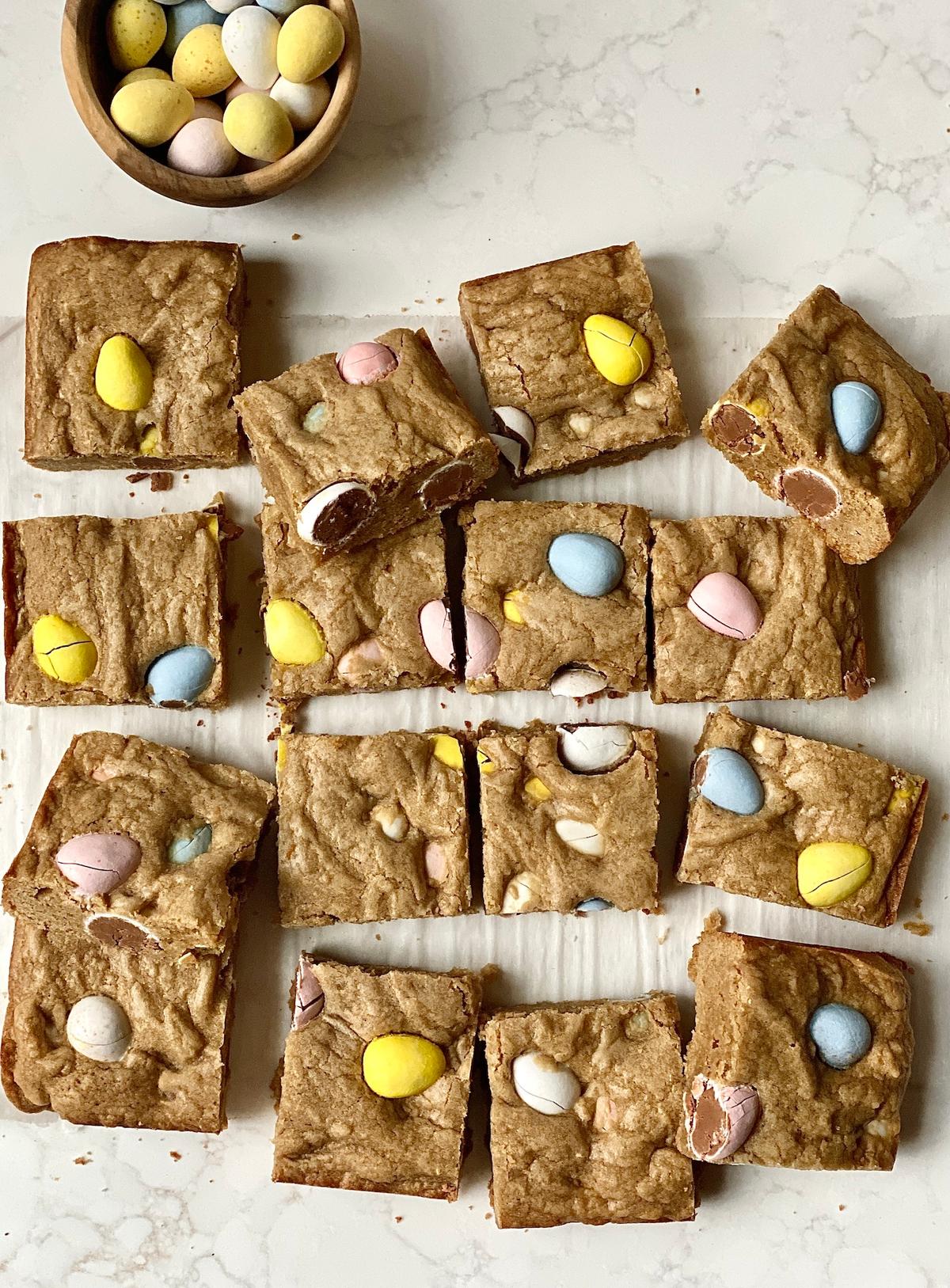 Easter Egg Blondies, a Perfectly Sweet Treat for Your Holiday Table