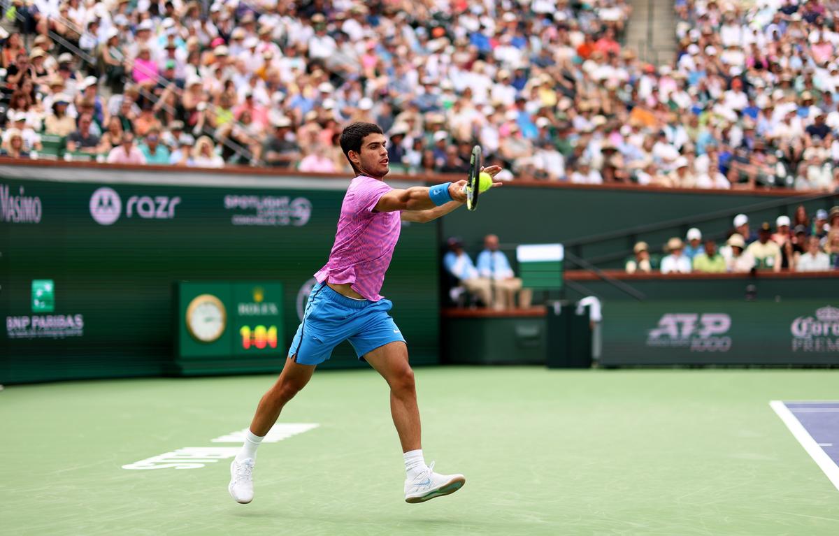 Reigning Indian Wells Champ Carlos Alcaraz Reaches Quarters