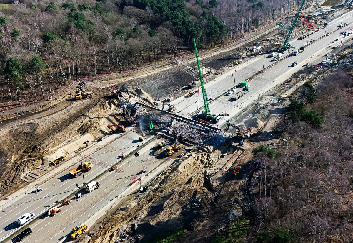 Workers Making ‘Good Progress’ on M25 After Surrey Closure