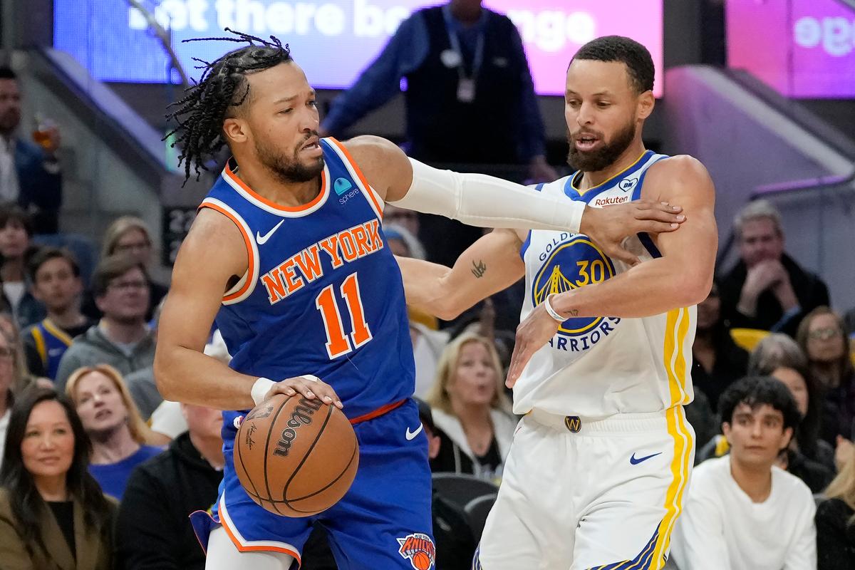 Brunson, McBride Lead Knicks Past Warriors, 119-112