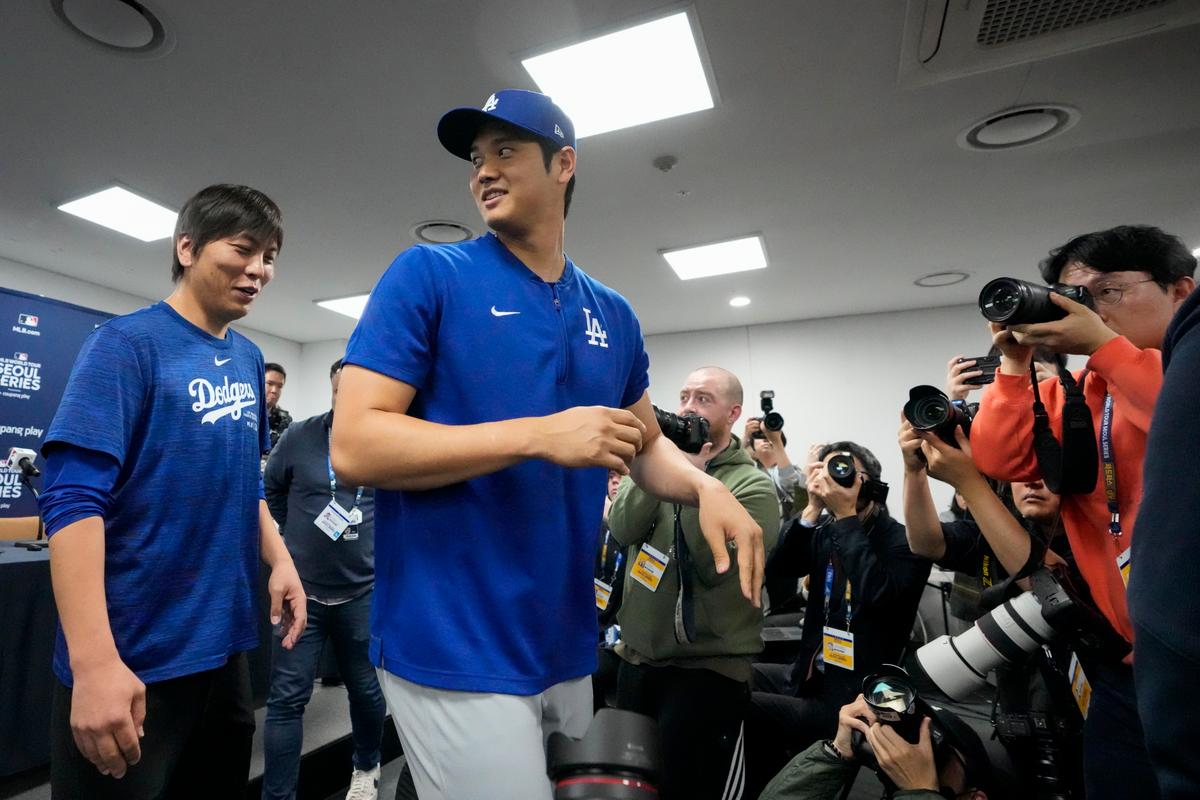 Dodgers’ Star Ohtani Says He Will Speak With Media on Monday