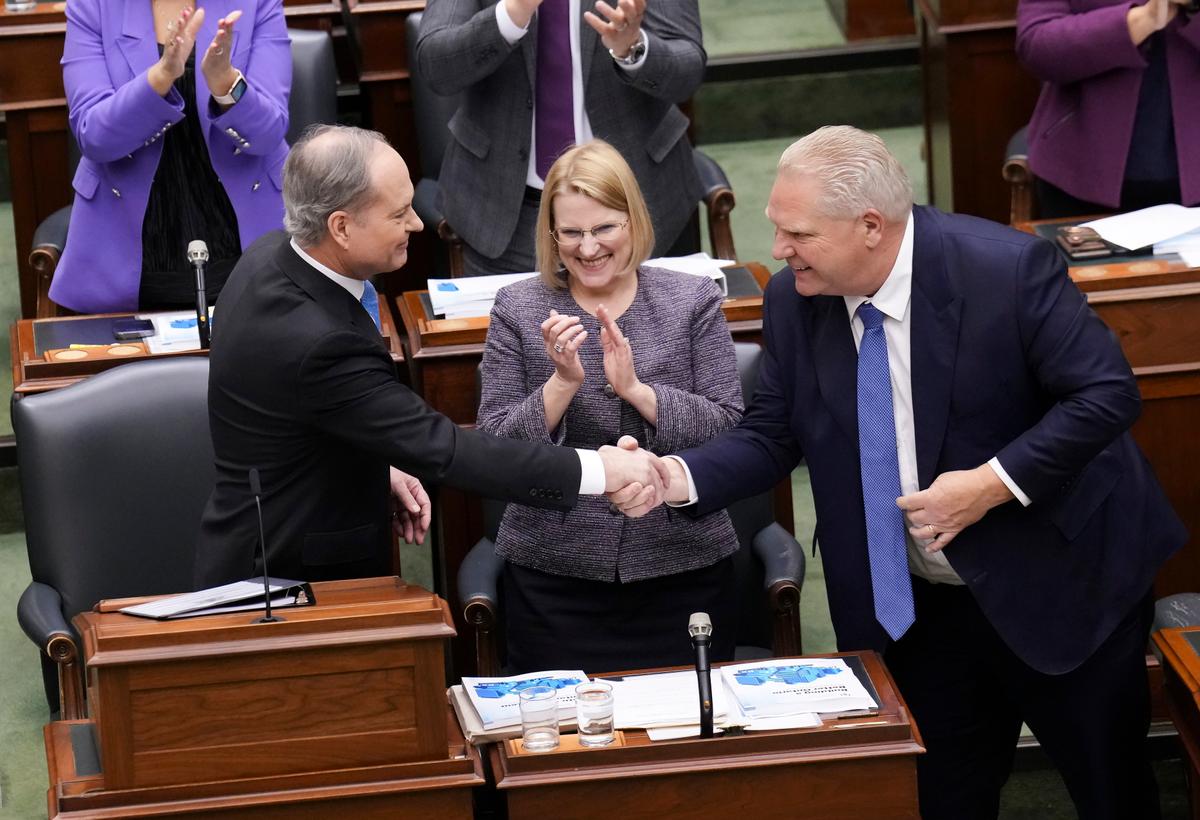 Ontario Budget Forecasts Deficit Tripling to $9.8 Billion