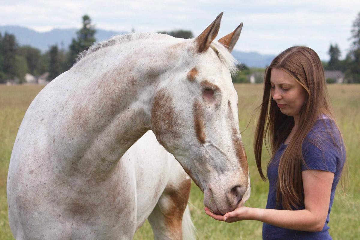 Blind Horse Defies Disability, Sets 3 World Records With the Help of an Owner Who Never Gave Up