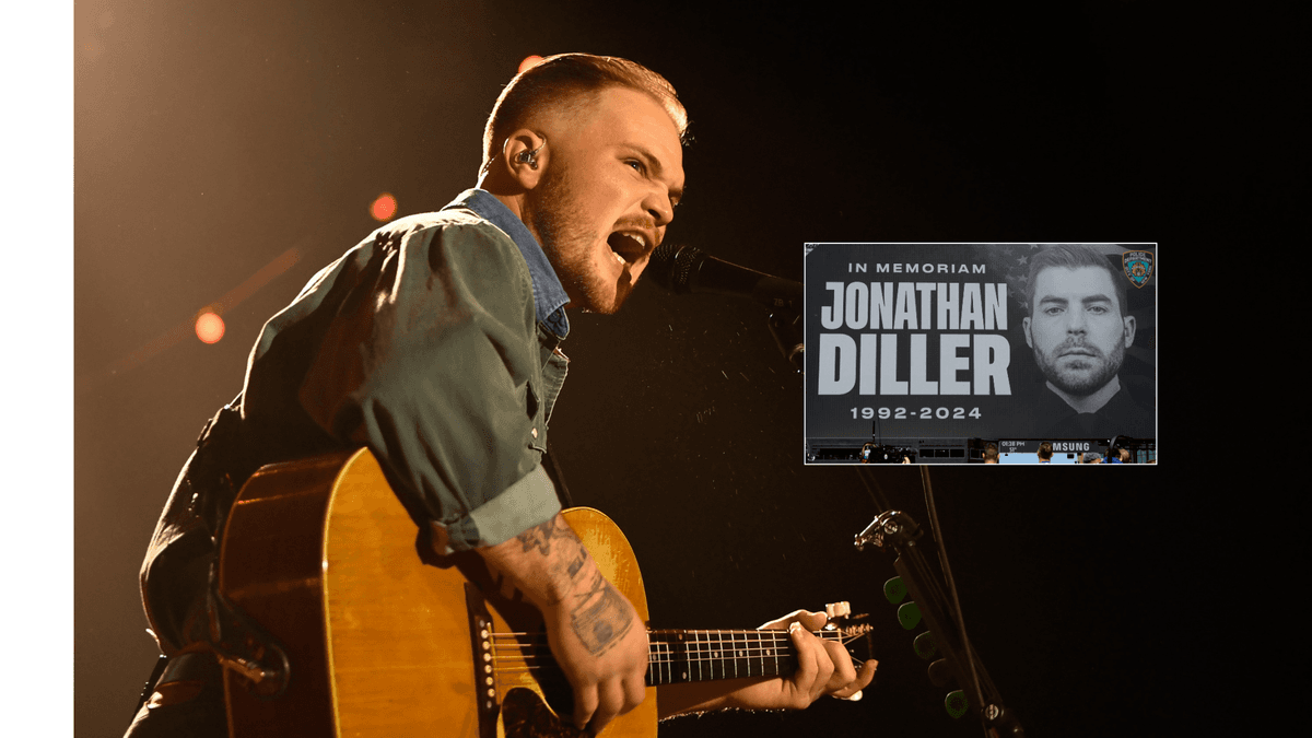 Country Singer Zach Bryan Honors Slain NYPD Officer Jonathan Diller During Long Island Concert