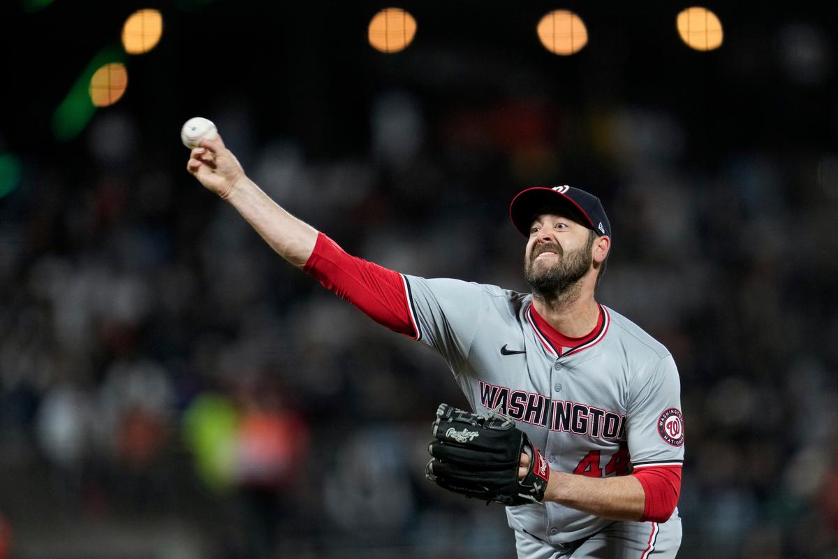 Abrams’ Home Run, Three RBIs Key Nationals’ Win Over Giants