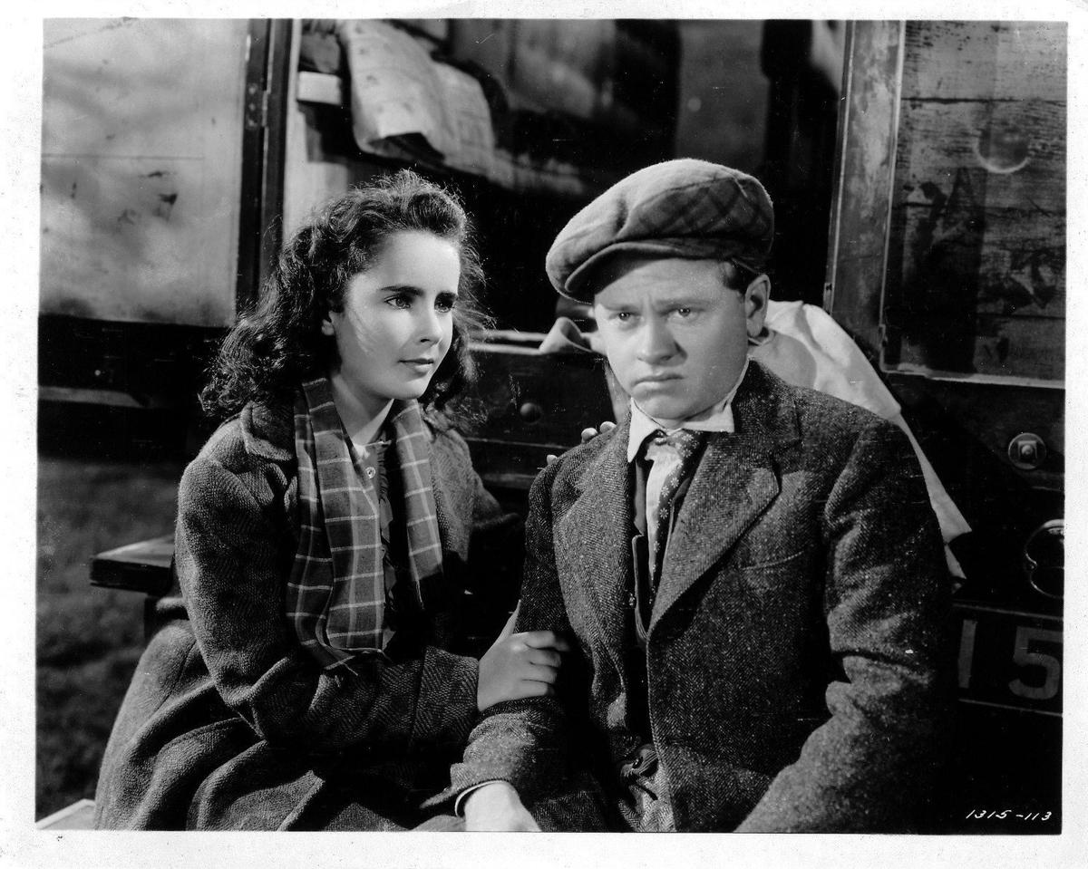 Mickey Rooney at the Racetrack