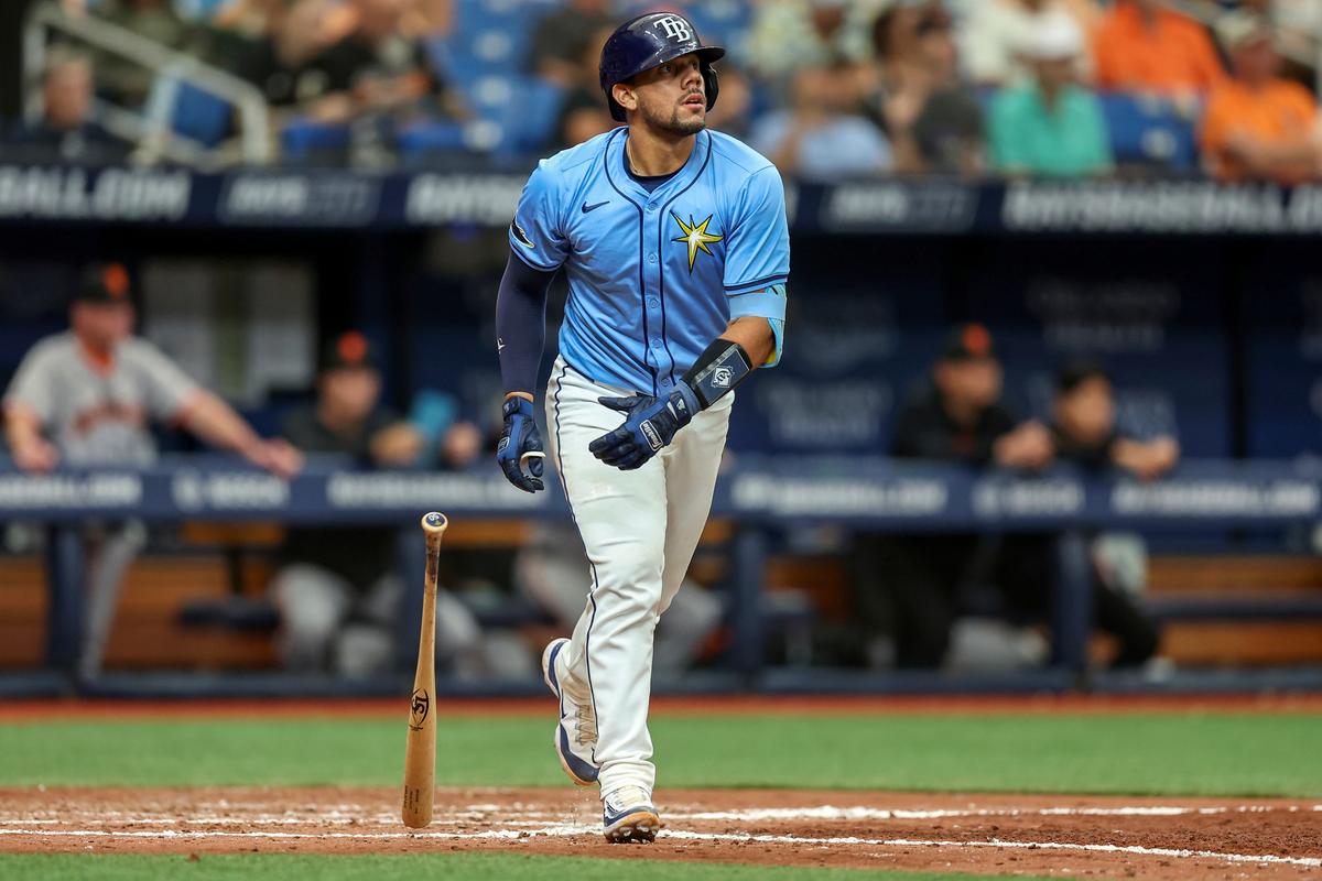 Rosario, Pinto Homer Off Snell as Rays Rough up Giants’ Left-Hander
