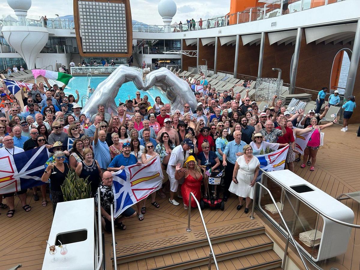 500 Newfoundlanders Wound up on the Same Cruise. They Had a Time.