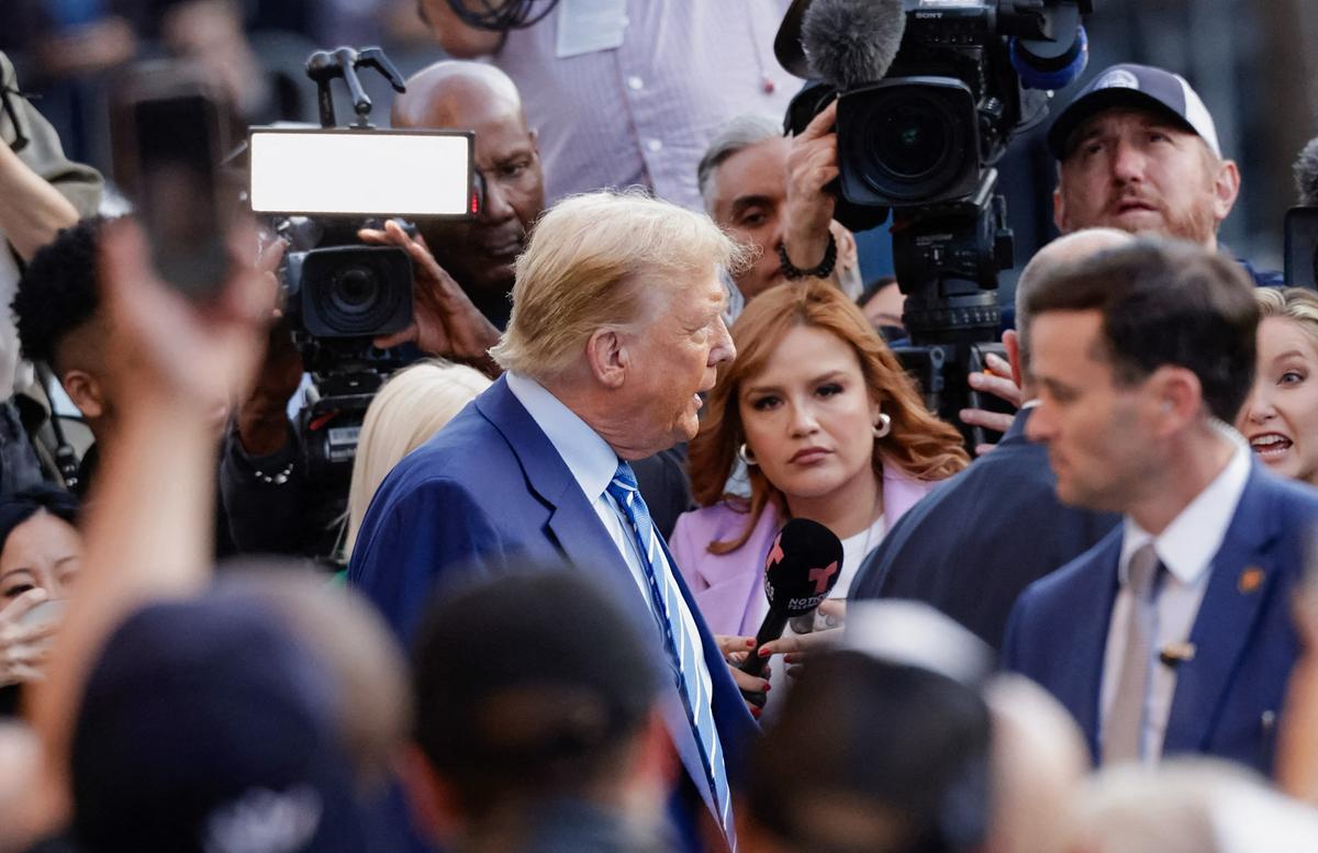 Trump Speaks Out on Jury Selection as ‘Hush-Money’ Trial Adjourns Until Thursday