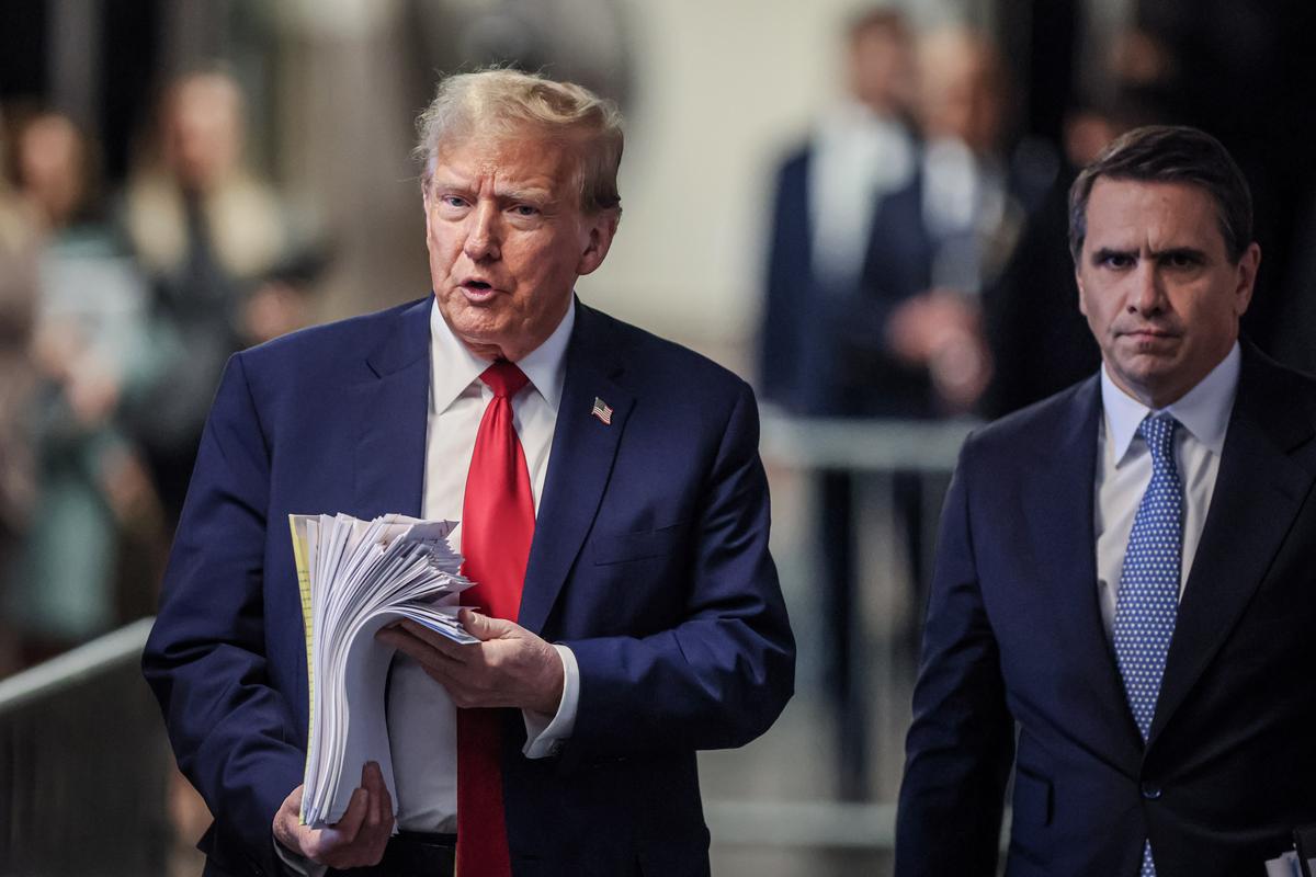 Trump Says He Will ‘Make a Play’ to Win New York in 2024 While He’s on Trial