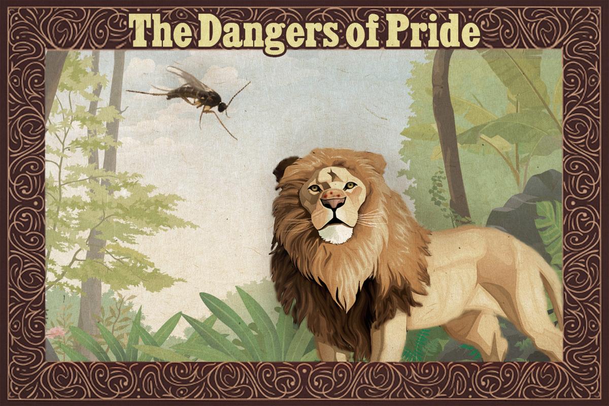 Spiteful Gnat Teaches Angry Lion a Good Lesson—See What Happens When It Flies Away in Pride