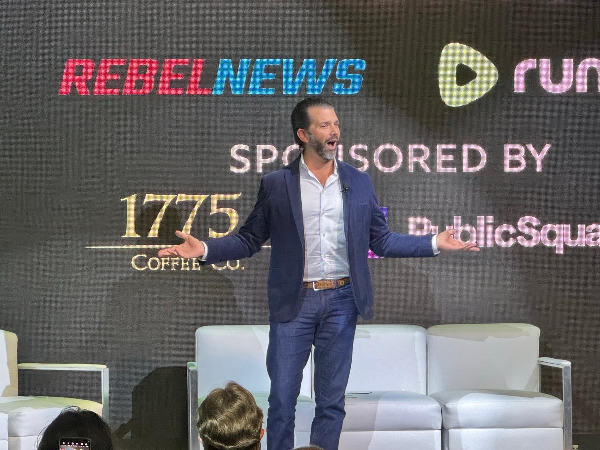 Donald Trump Jr. Rails Against ‘Radical Transgender Agenda’ in Toronto Speech