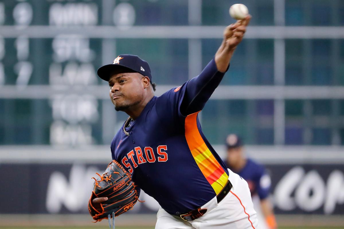 Valdez Fans Eight Over Seven Innings as Astros Blank A’s
