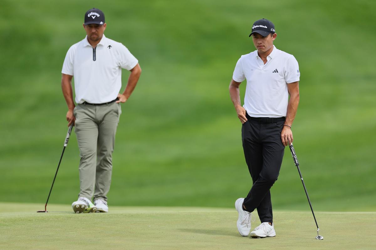 Schauffele and Morikawa Are Tied at the PGA Champion With a Lot of Company, Except Scheffler