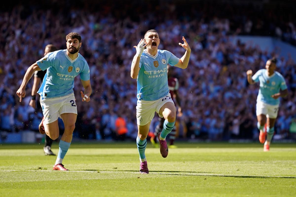 Man City Wins Record Fourth-Straight Premier League Title After 3-1 Win Against West Ham