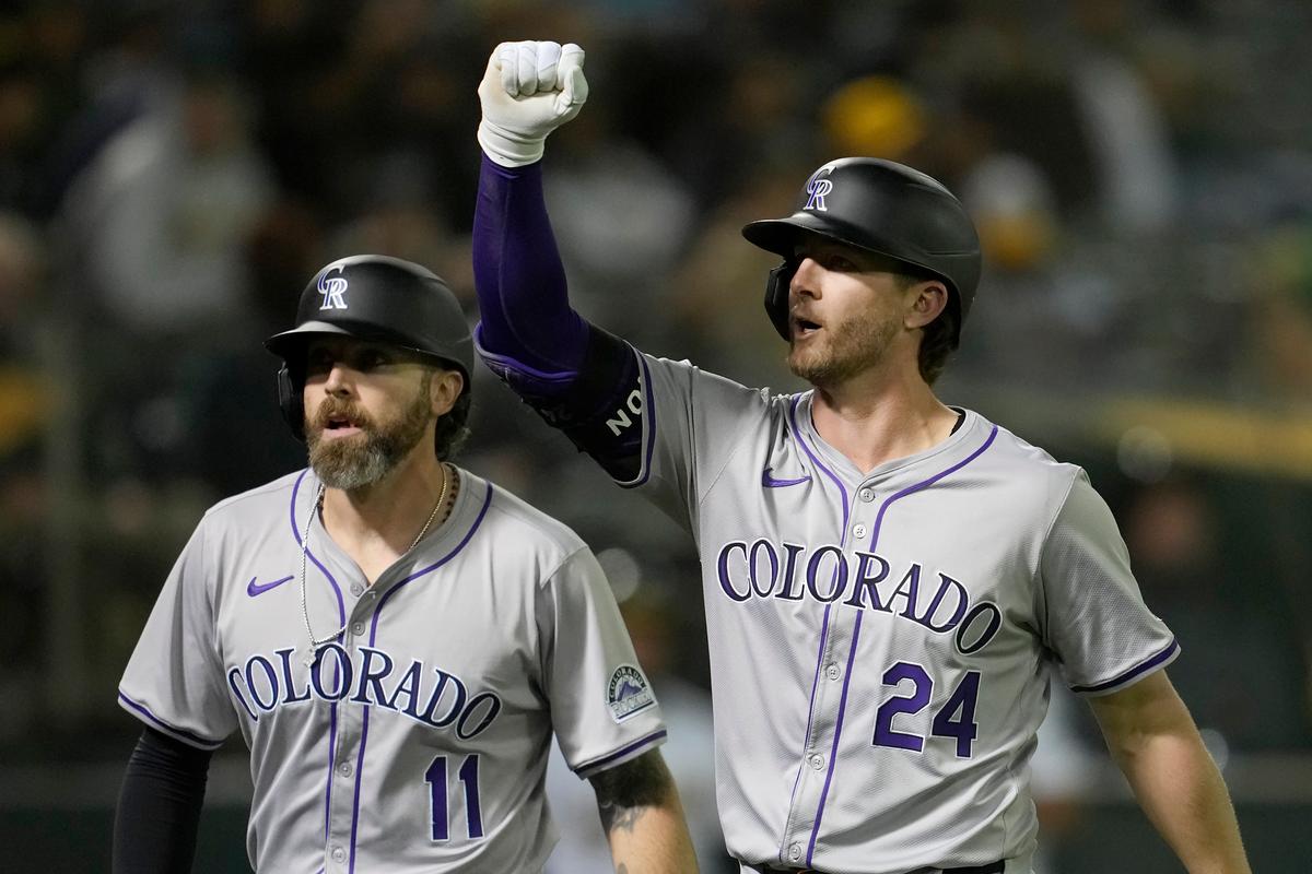 McMahon’s 12th-Inning Home Run Lifts Rockies Over A’s