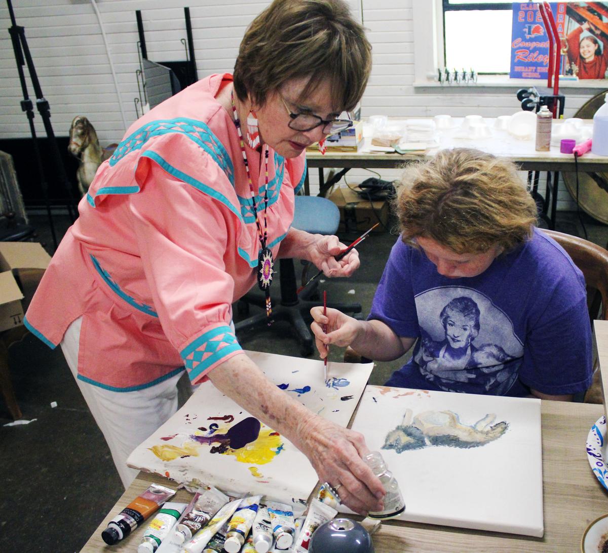 Choctaw Artist Dedicated to Recording American Indian Culture