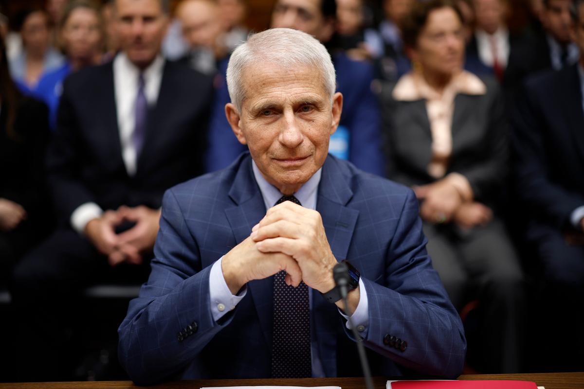 Dr. Anthony Fauci, former Director of the National Institute of Allergy and Infectious Diseases, arrives to testify before the House Oversight and Accountability Committee Select Subcommittee on the Coronavirus Pandemic at the Rayburn House Office Building in Washington on June 3, 2024. (Chip Somodevilla/Getty Images)