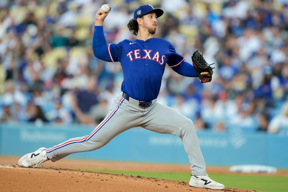 Lorenzen Enjoys Sweet Homecoming, Pitching Rangers to Victory at Dodger Stadium