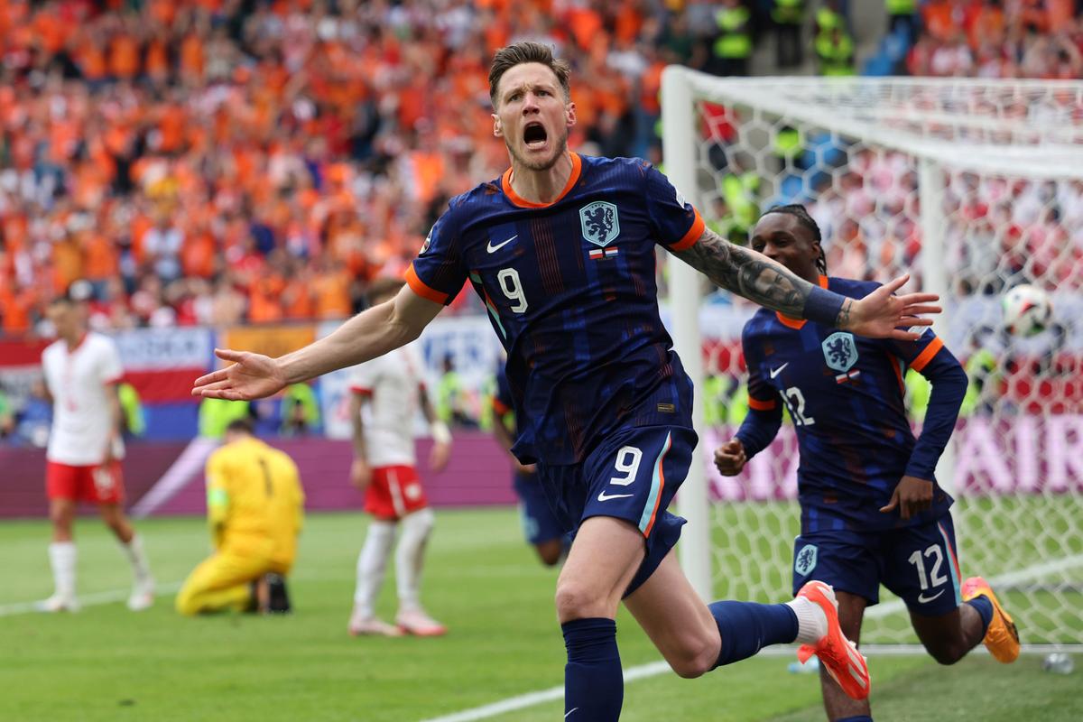 Weghorst Returns From World Cup Clash With Messi and Lifts Netherlands to Beat Poland at Euro 2024