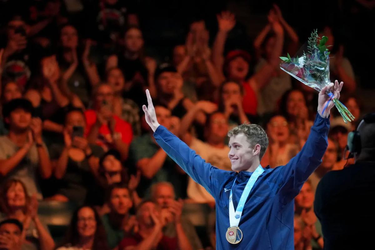 On Heels of Setting World Record, Walsh Secures First Olympic Swimming Berth