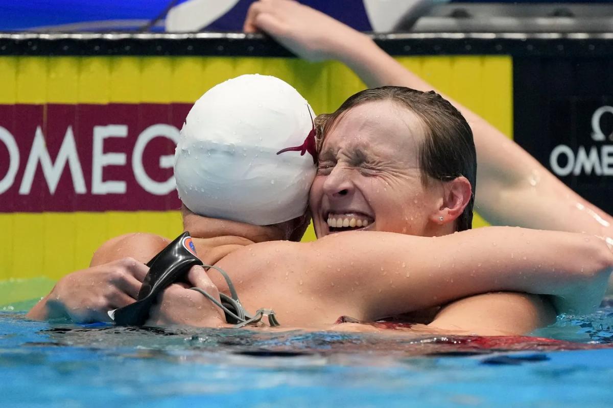 Ledecky Earns Another Victory to Lead Latest Olympic Swim Qualifiers