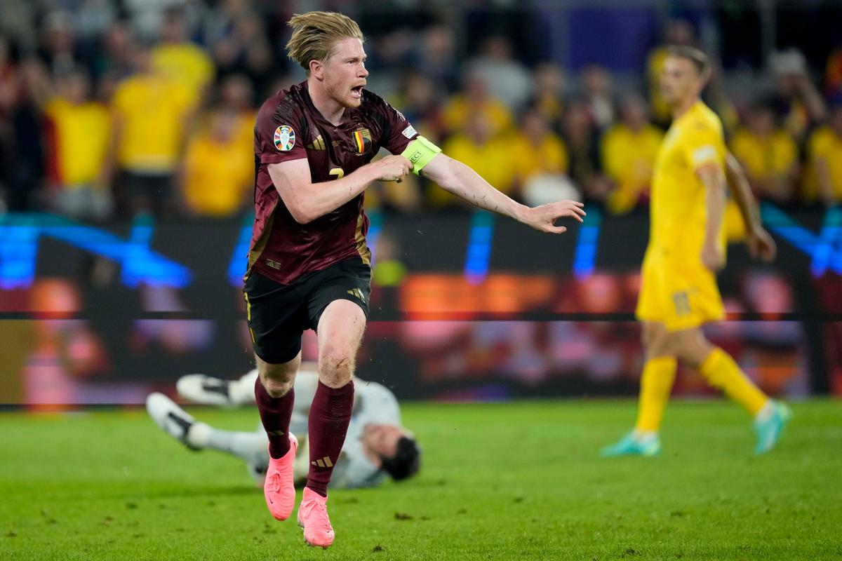De Bruyne Seals Belgium’s 2–0 Win Over Romania to Get Euro 2024 Campaign on Track