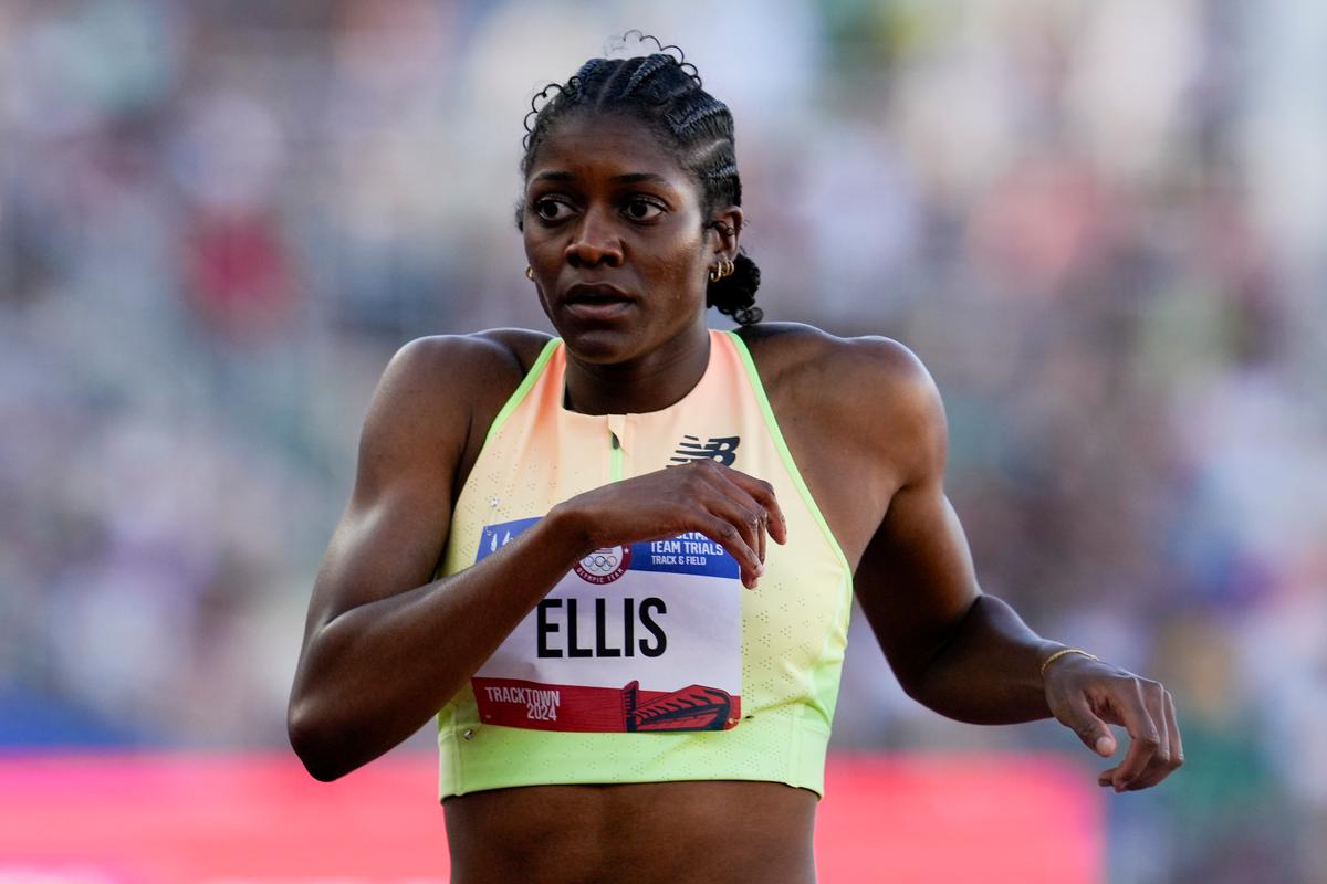 Ellis’ Great Escape Leads to 400-Meter Victory and Individual Olympic Berth