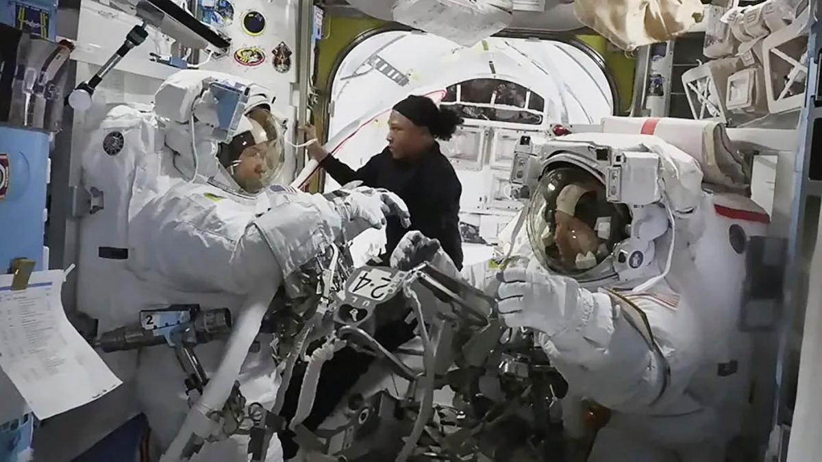 NASA Calls Off Spacewalk After Spacesuit Water Leak