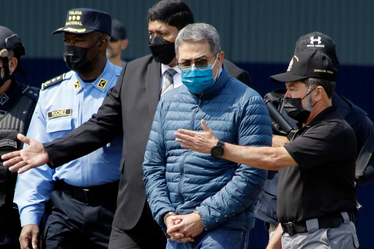 Former Honduran President Sentenced to 45 Years for Helping Traffickers Get Tons of Cocaine Into US
