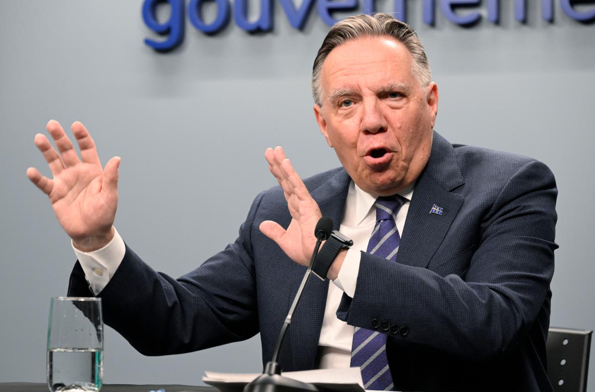 Current Immigration Levels Could Lead to ‘Overreaction,’ Quebec Premier Says