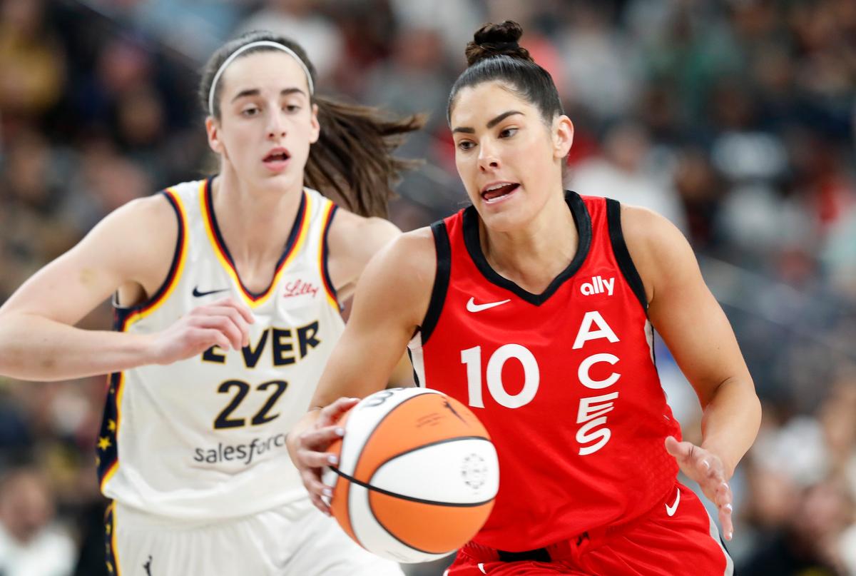 Plum Scores 34 and Aces Beat Fever 88–69 in Front of the Fifth-Largest Crowd in WNBA History