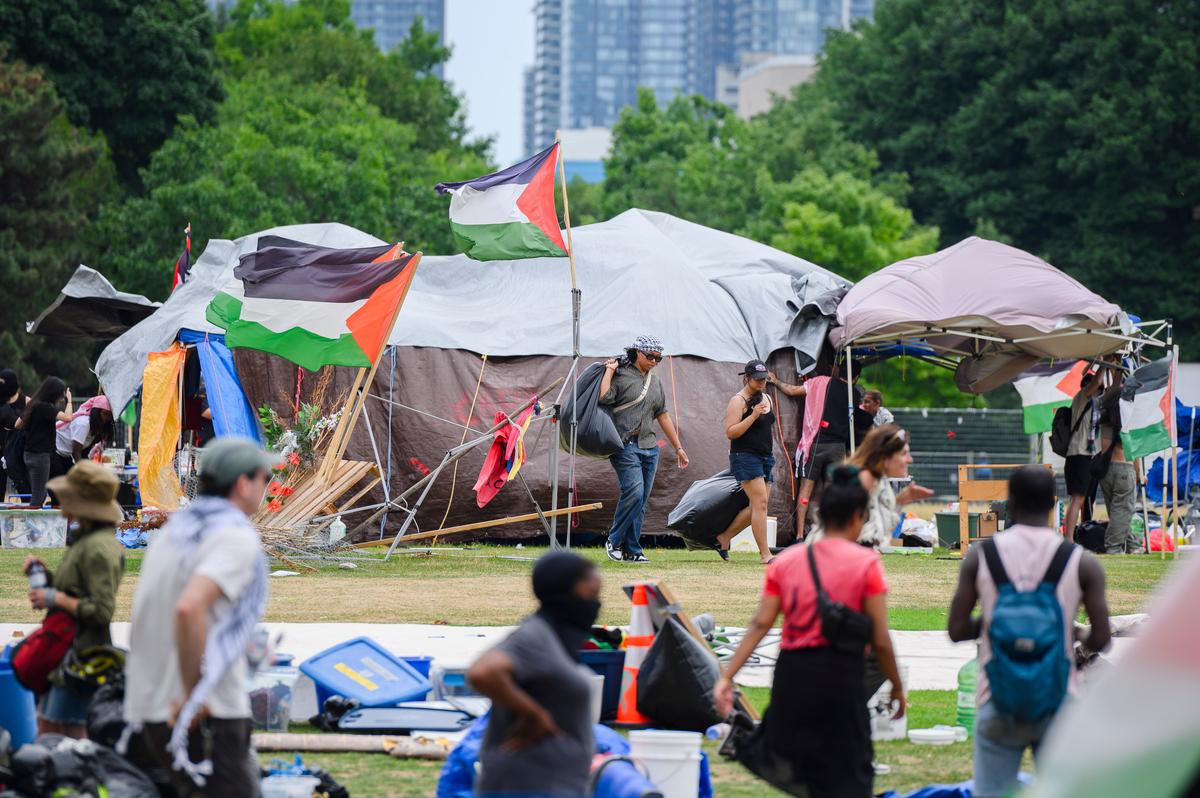 Pro-Palestinian Protesters Say They’ll Leave U of T Encampment