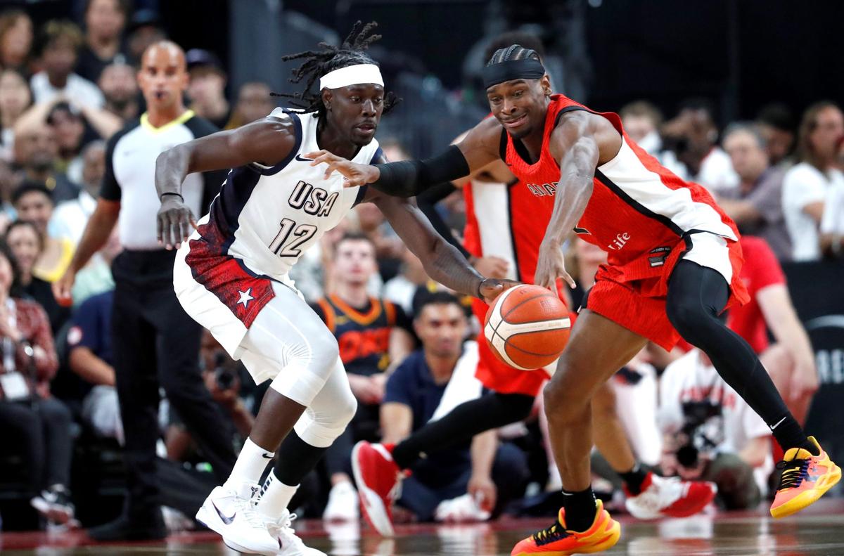 USA Basketball Tops Canada in Exhibition Opener on Road to Paris Olympics