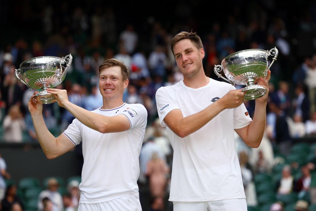 Unseeded Patten and Heliovaara Win Doubles Crown in Epic Wimbledon Final
