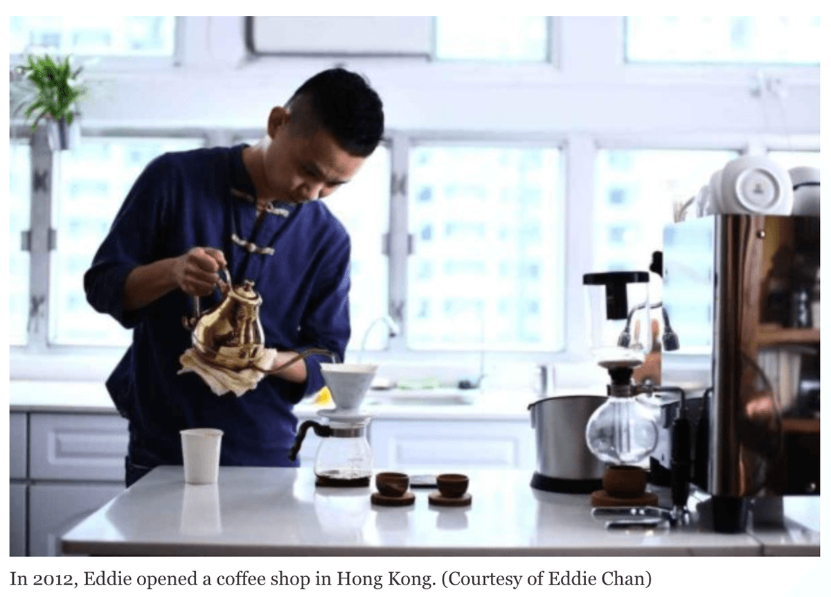 Coffee-Loving Hong Kong Barista Makes a Fresh Start in the UK
