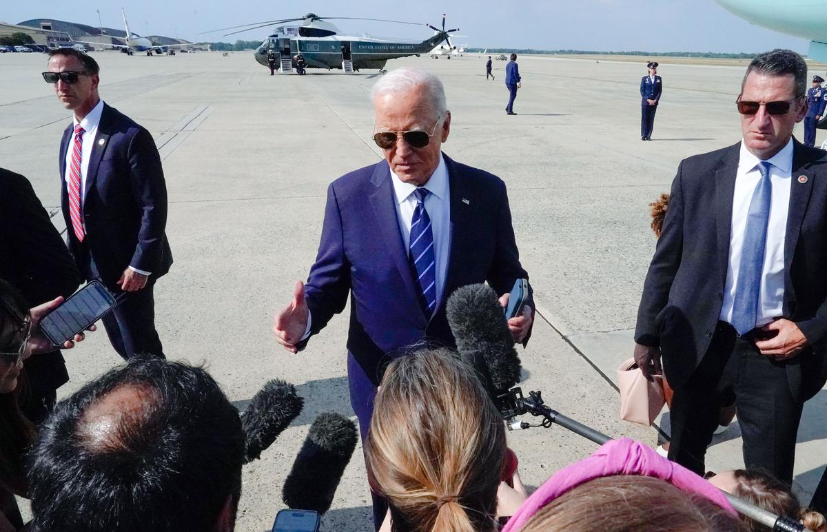 Biden on His Call With Trump, the 2024 Election, JD Vance, and Secret Service