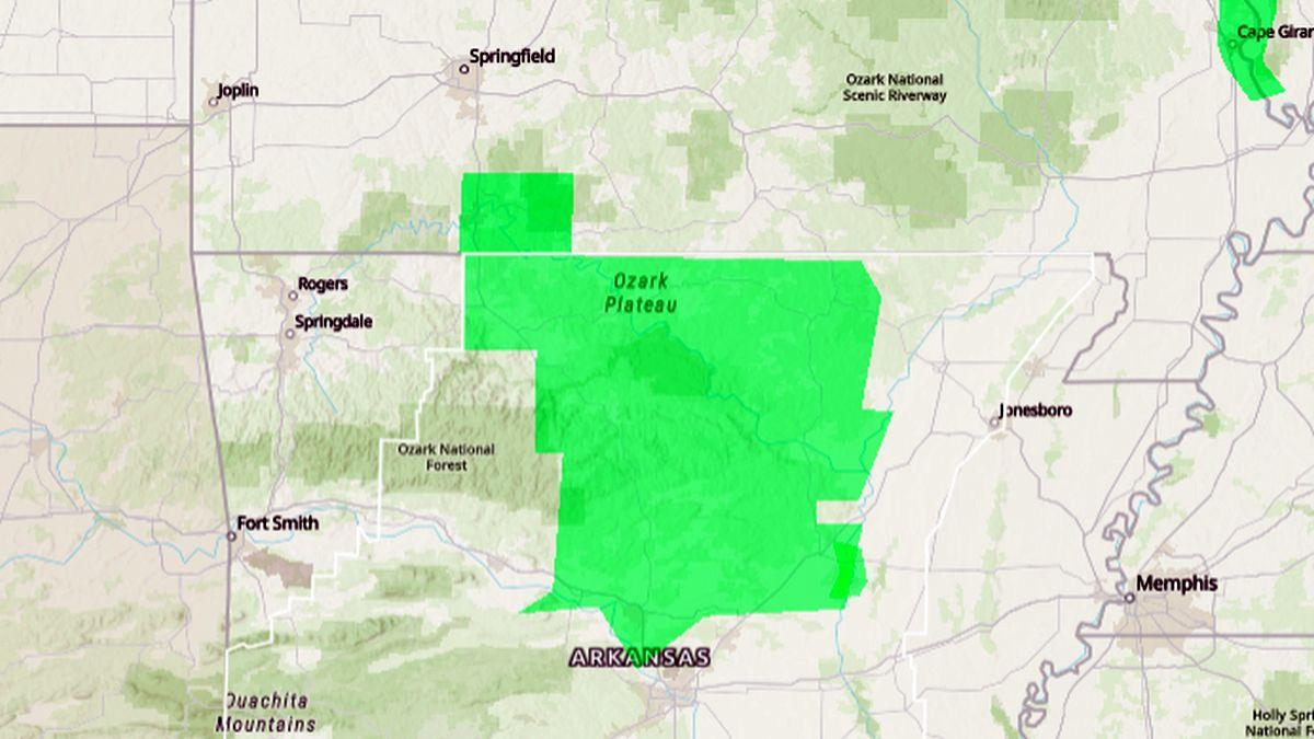 Flash Flood Emergency Hits Arkansas After 10 Inches of Rain, Weather Service Says
