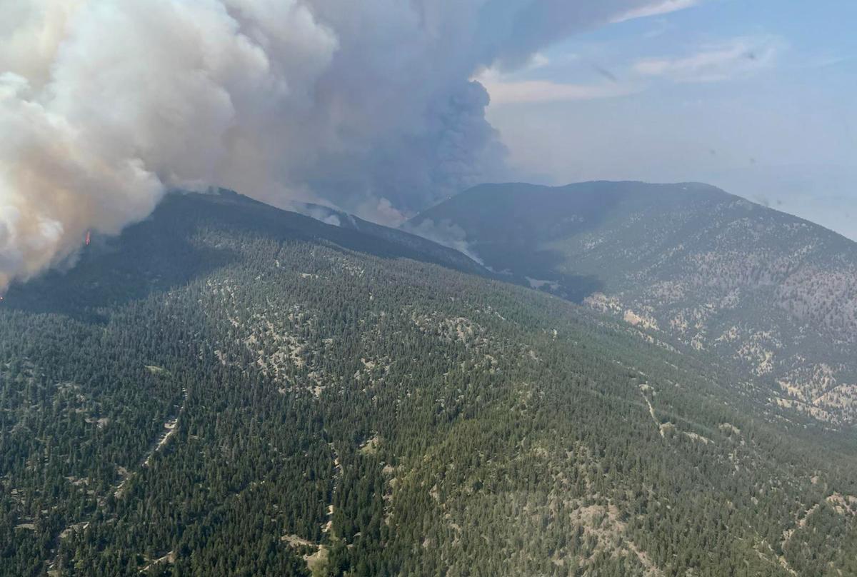 Wildfire Near Spences Bridge, BC, Explodes in Size Overnight as Heat Wave Continues