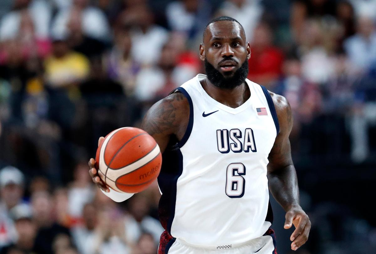 LeBron James Selected as Team USA Male Flagbearer for Paris Olympics Opening Ceremony