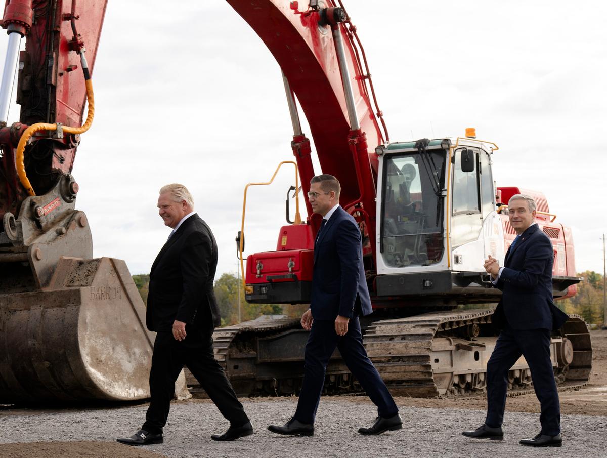 Construction of $2.7B Battery Plant in Ontario Halts Amid Falling EV Demand