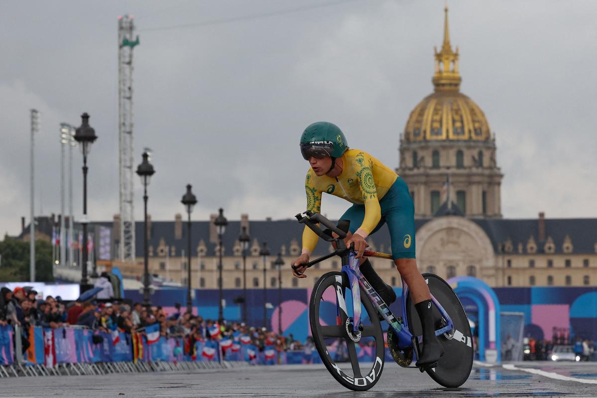 Australian Cyclist Undergoes Abdominal Surgery After Fall During Olympic Time Trial