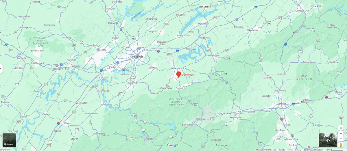 Storms Bring Flash Flooding to Dollywood Amusement Park in Tennessee