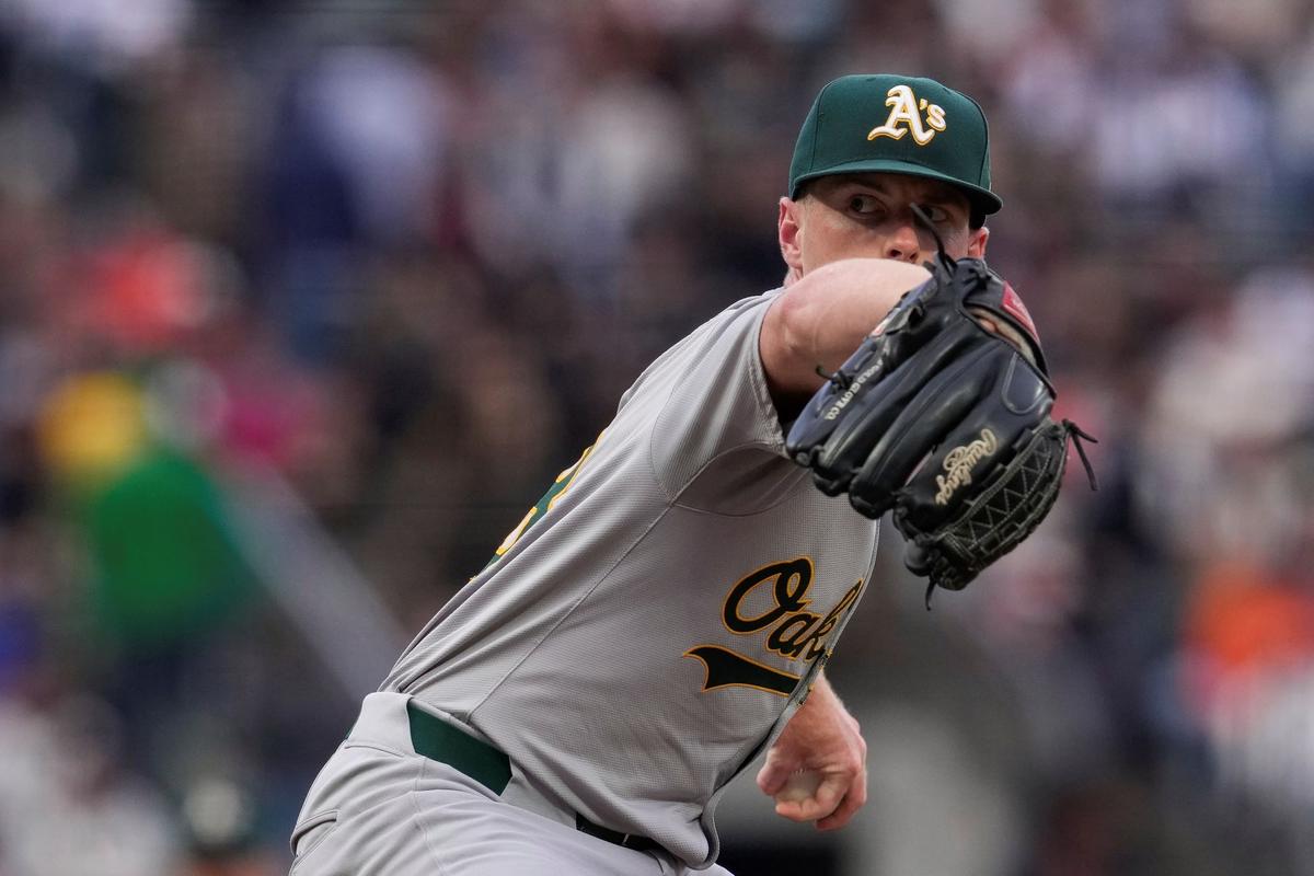 Sears Fires Seven Shutout Innings, A’s Crush Four Homers in Win Over Giants