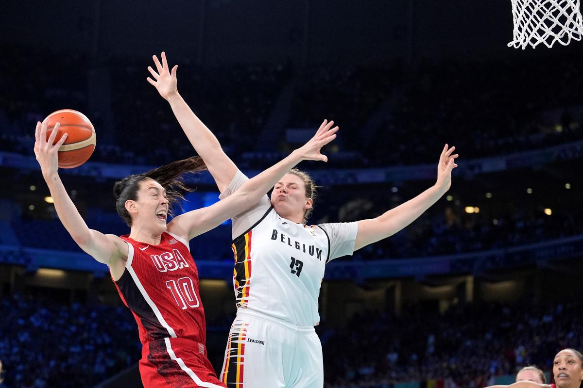 Breanna Stewart, A’Ja Wilson Lead USA Women Past Belgium