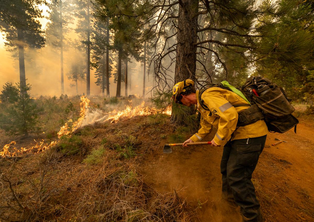 Northern California’s Park Fire Expands as Temps Climb and Humidity Drops