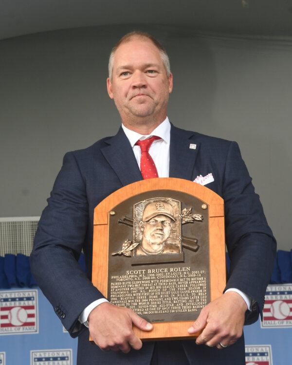 Scott Rolen on July 23, 2023. (Courtesy of George Napolitano)