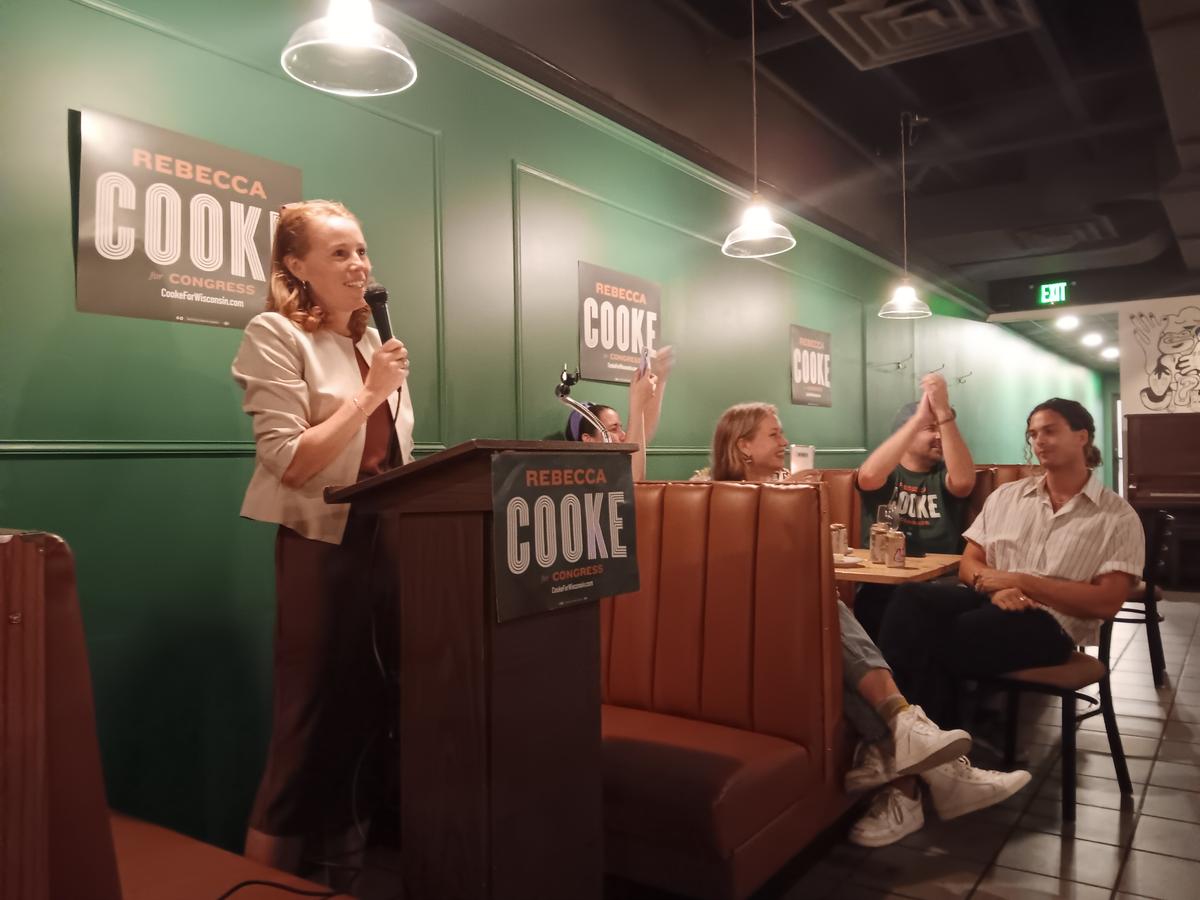 Rebecca Cooke Will Face GOP Incumbent After Winning Tough Wisconsin Primary