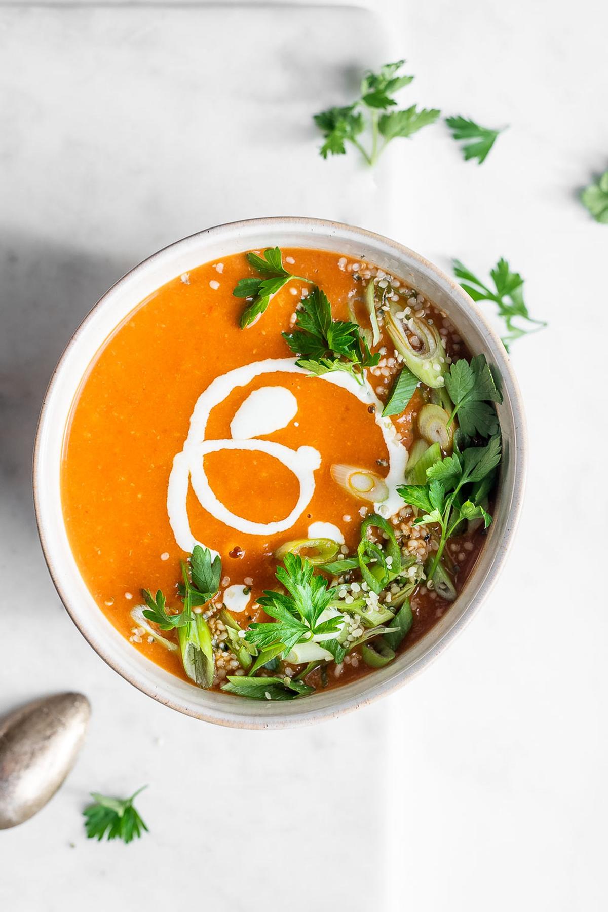 Tomato and White Bean Soup